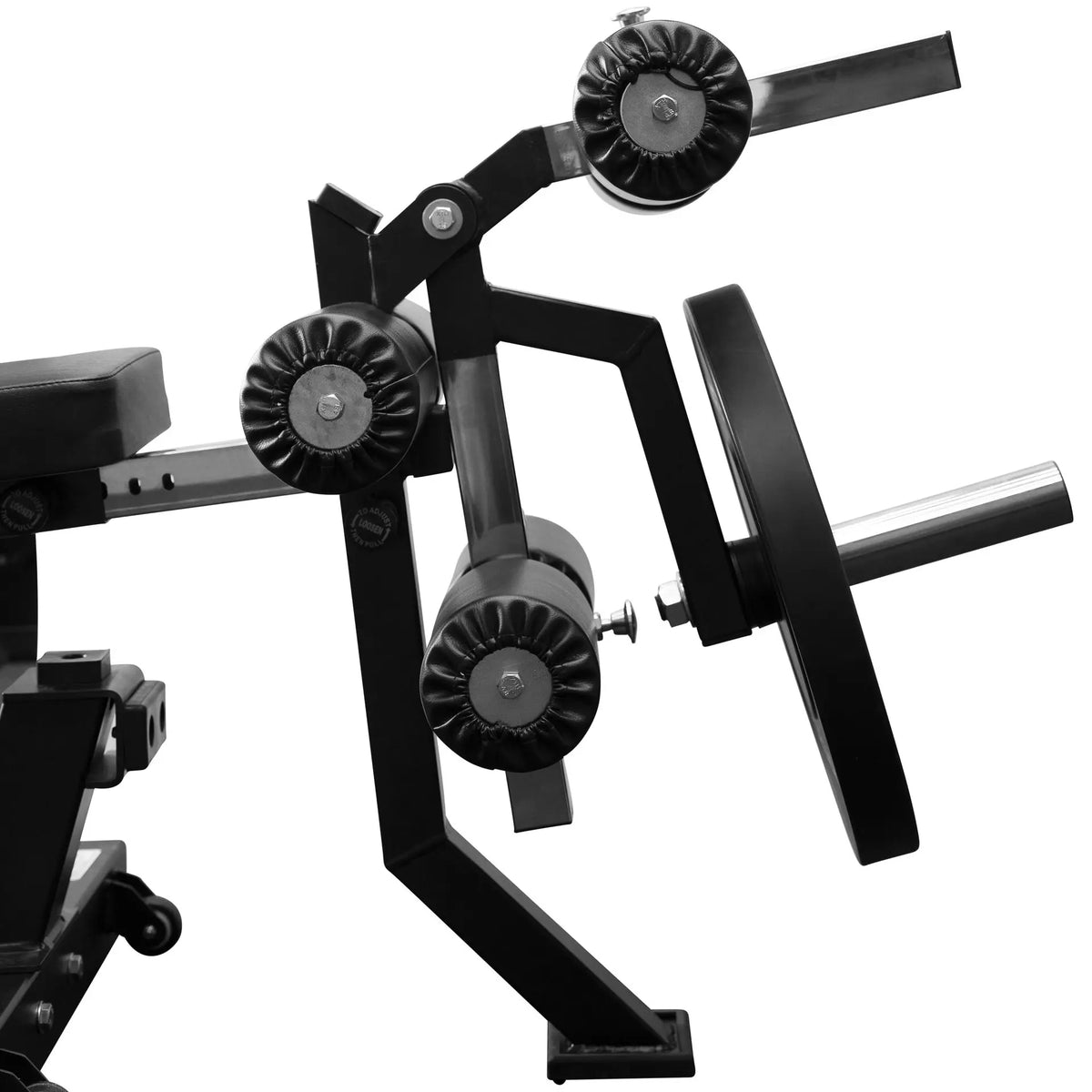 MT-HD3000 Military bench + Leg & Biceps attachment - beeld 2