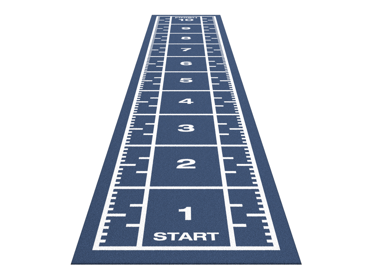 Premium track 10,4 x 2M - Blauw