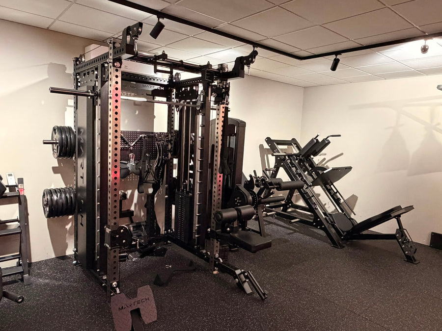 Martech M10 rack in een personal training studio