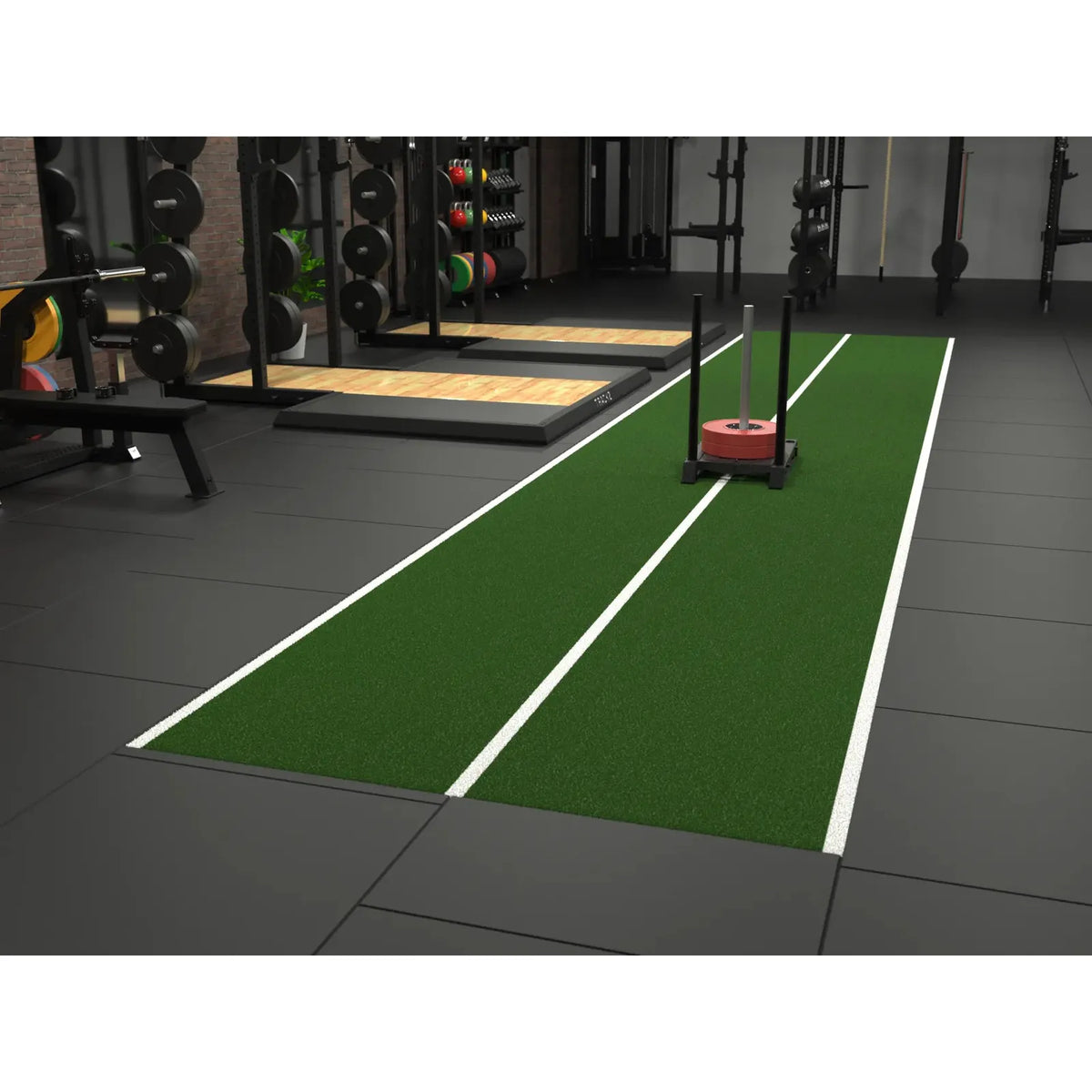 Uni Sprinttrack 10 x 2M - Vert - image 3