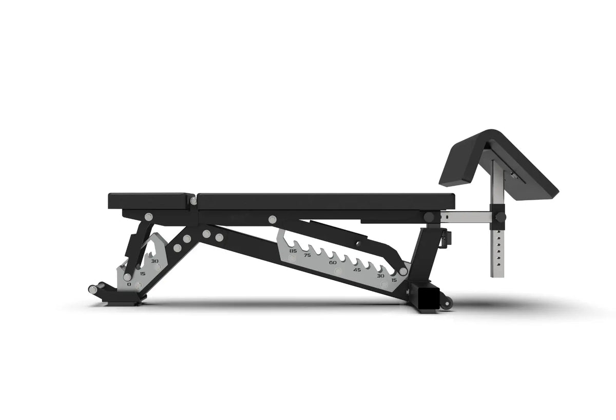 Martech M10 Bundle - Barbell set - Bench - Rack - beeld 10