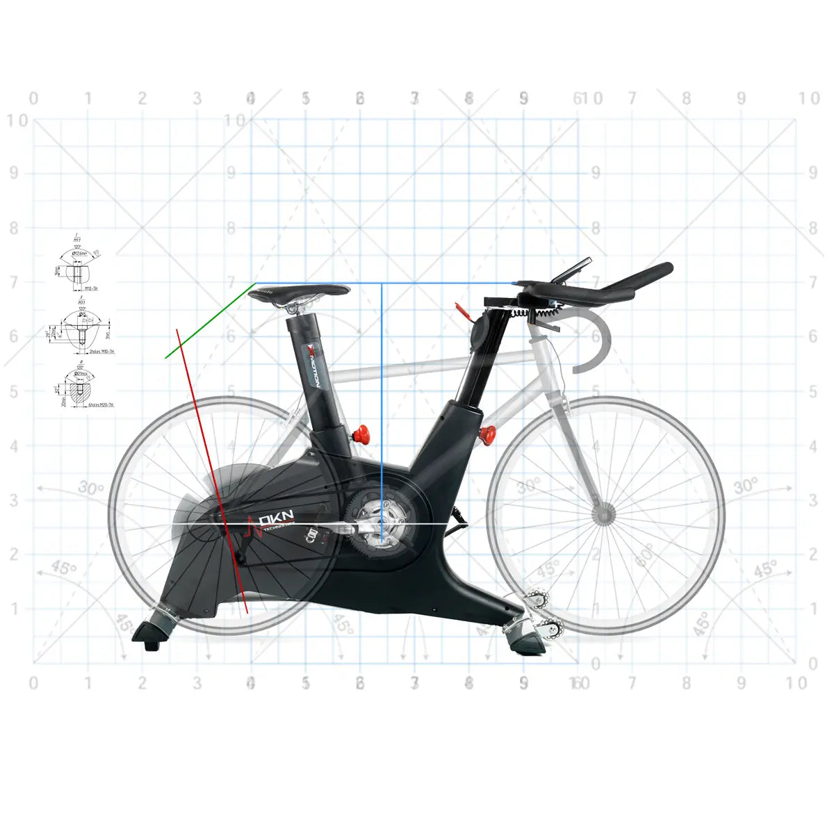 X-Motion II Indoorfiets - DKN Technology - beeld 3