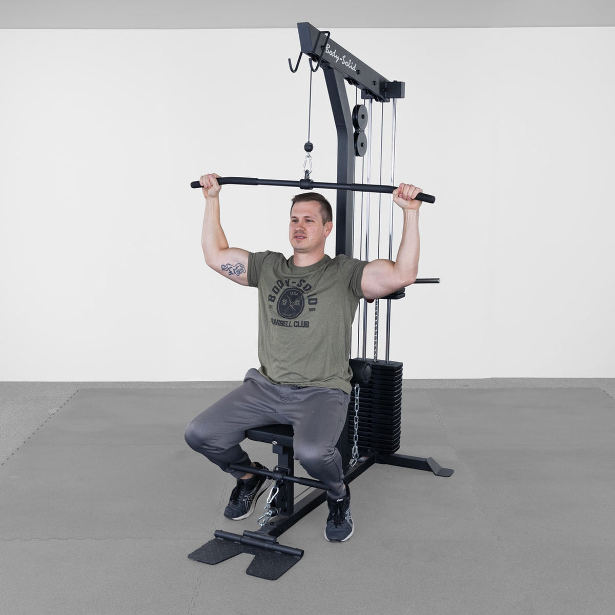 Body-Solid GLM85B lat machine - beeld 10