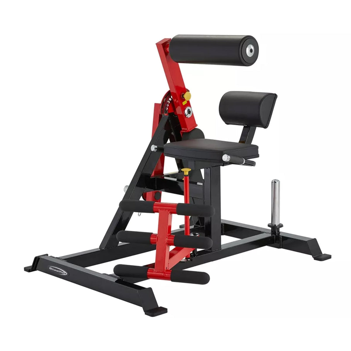 Steelflex PL2400-BR dual plate loaded crunch en back extension - beeld 1