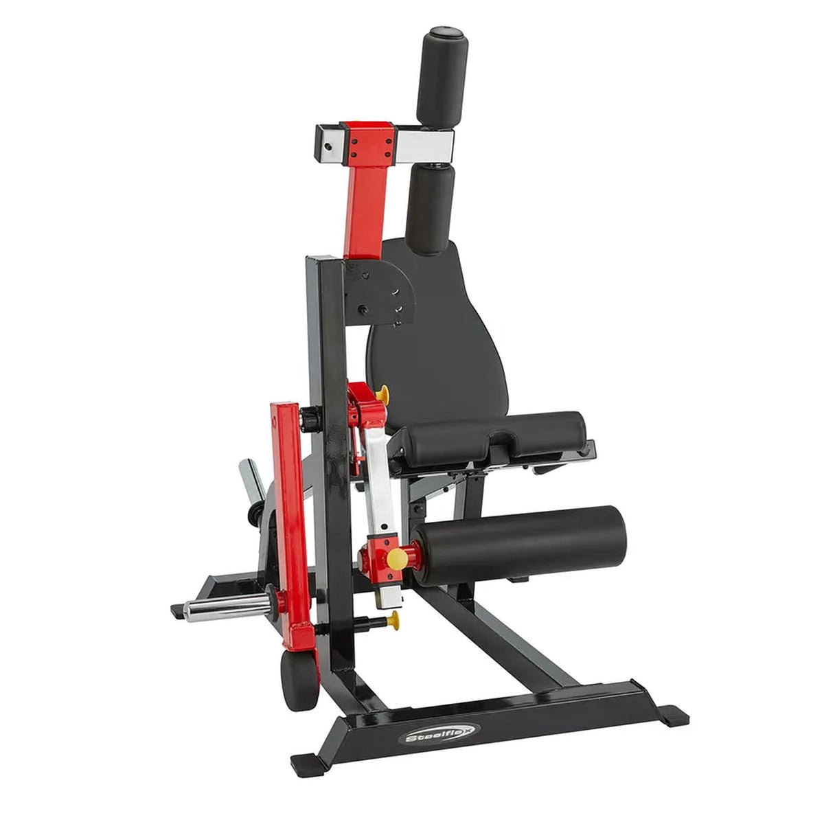 Steelflex PL2500-BR dual plate loaded leg extension en curl - beeld 3