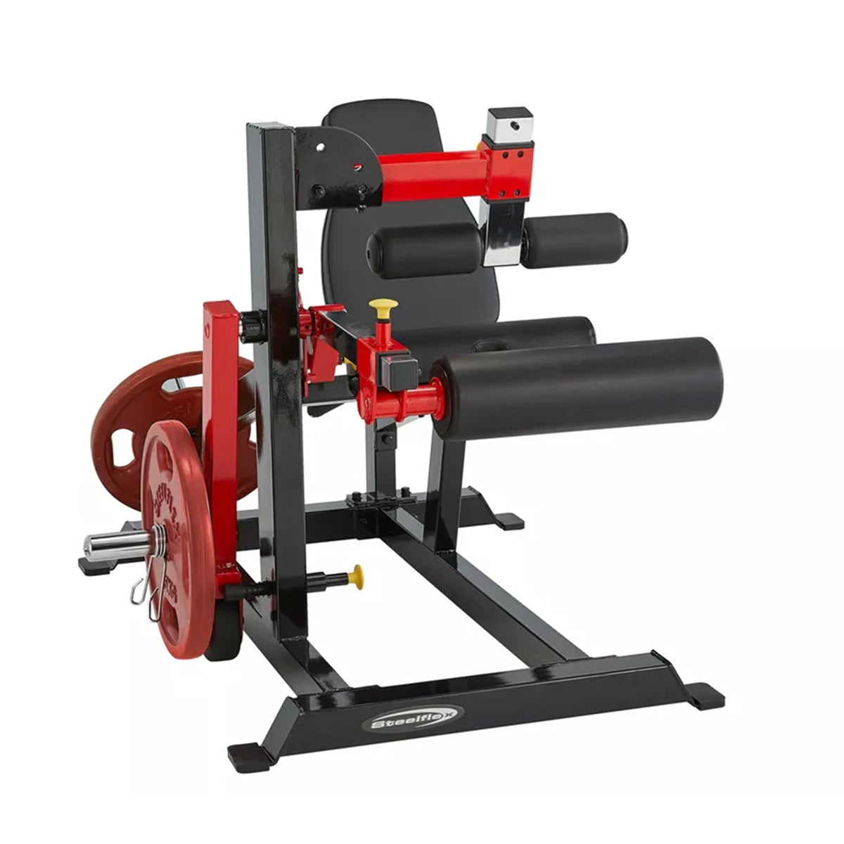 Steelflex PL2500-BR dual plate loaded leg extension en curl - beeld 4