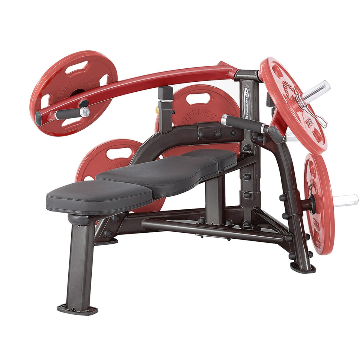 Steelflex PLBP-BR plate loaded bench press - beeld 1