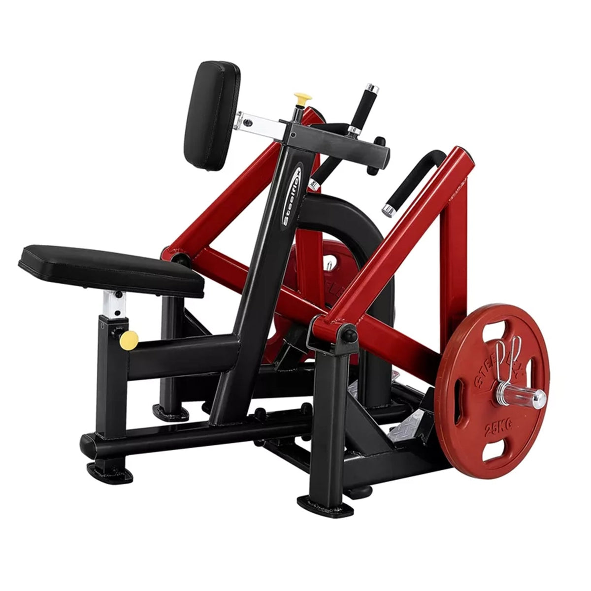 Steelflex PLSR-BR plate loaded seated row - beeld 1