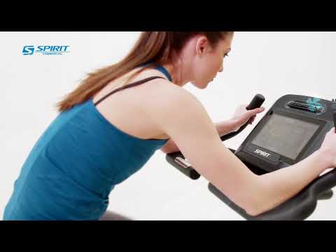 Spirit Fitness CU900TFT hometrainer in beeld