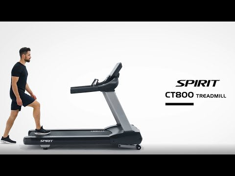 Spirit Fitness CT800+ loopband in beeld