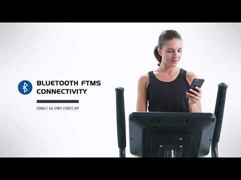 Spirit Fitness CE800+ crosstrainer in beeld
