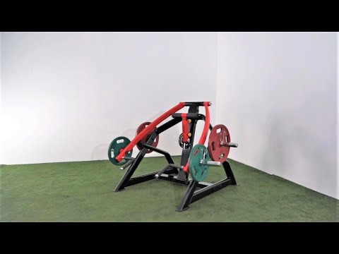 Steelflex PLSBR-BR plate loaded standing back row in beeld