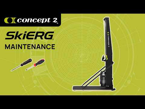 Onderhoud van de Concept2 SkiErg