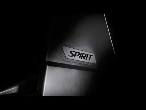 Spirit Fitness CE900TFT crosstrainer in beeld