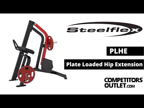Steelflex PLHE-BR plate loaded hip extension in beeld