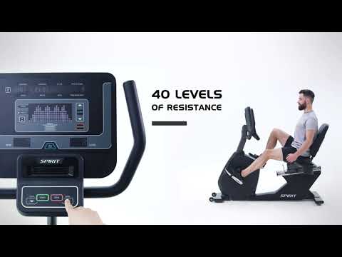 Spirit Fitness CR800+ ligfiets in beeld