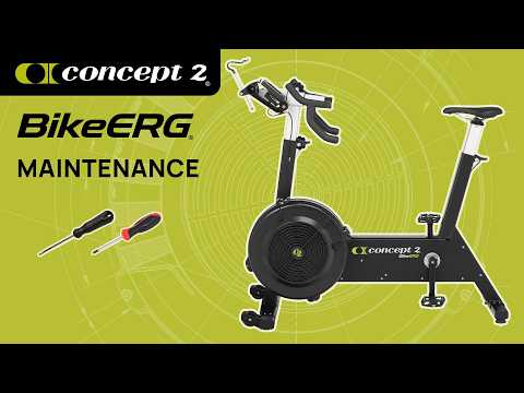 Onderhoud van de Concept2 BikeErg