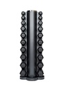 Martech hexagon haltertoren 1-25KG // Chrome handvaten