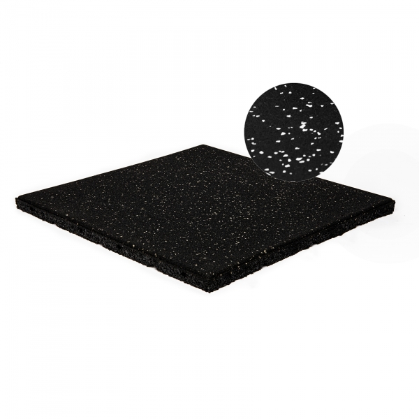 Sportvloer tegels met 5% grijze kleurspikkel - 100 x 100cm