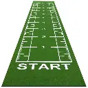 Sprint track groen 10,4m