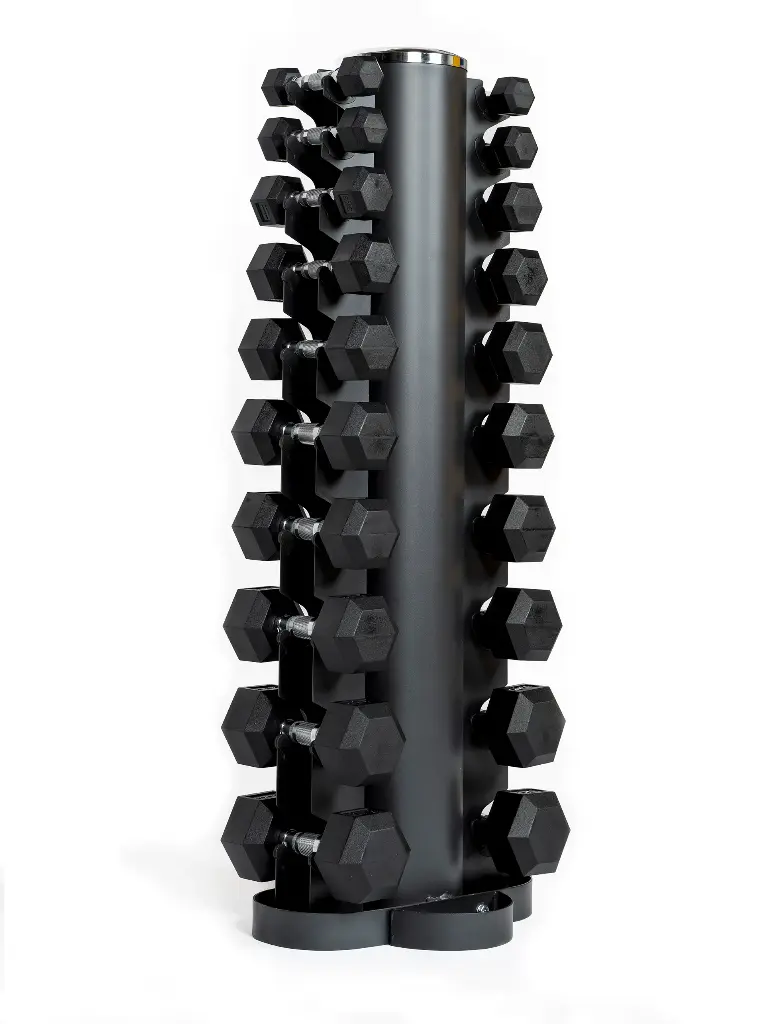 Martech hexagon haltertoren 1-10 - Chrome handvaten 