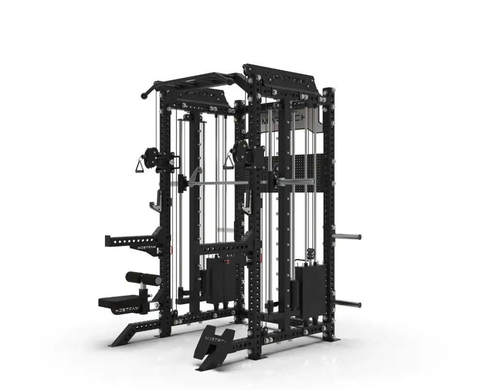 Martech M8 3-in-1 rack – Counter balanced Smith - 0kg -1:1 pulley 