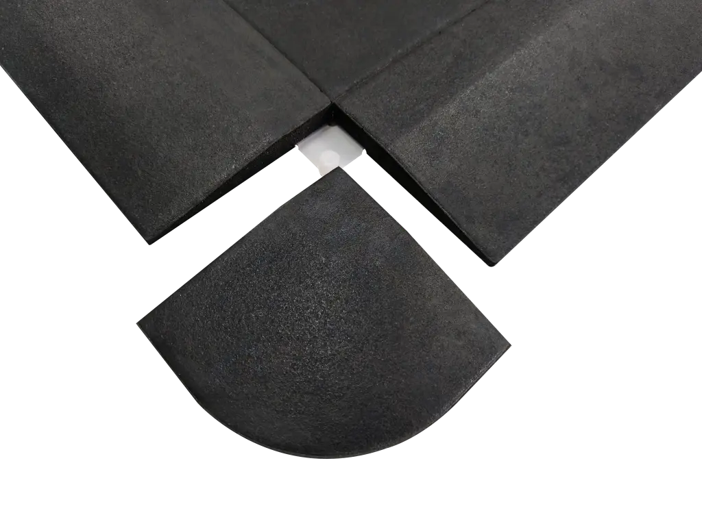 Sportvloer - Hoekprofiel - 2CM Dik - Zwart