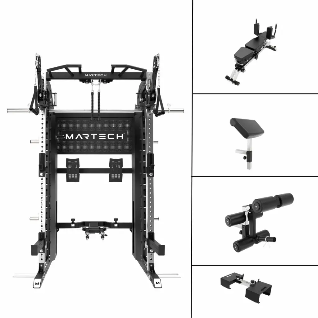 Martech M14 Titan rack - Volledige set + Sliding Bench