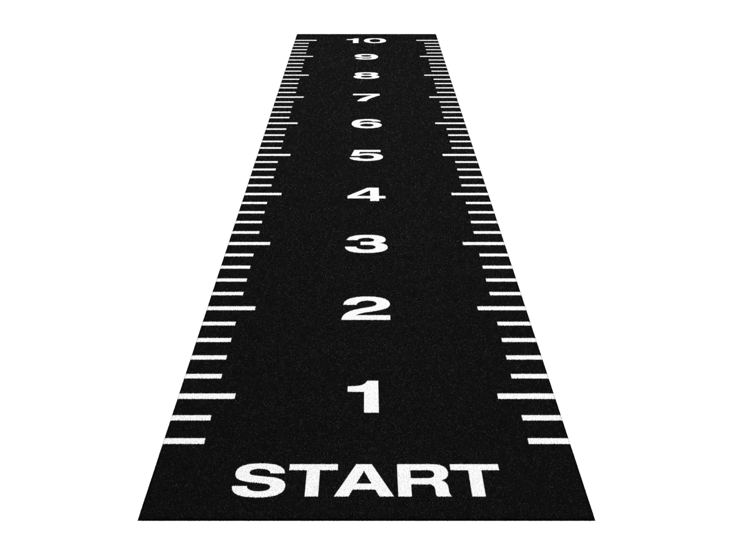 Essential track 10 x 2M - Zwart