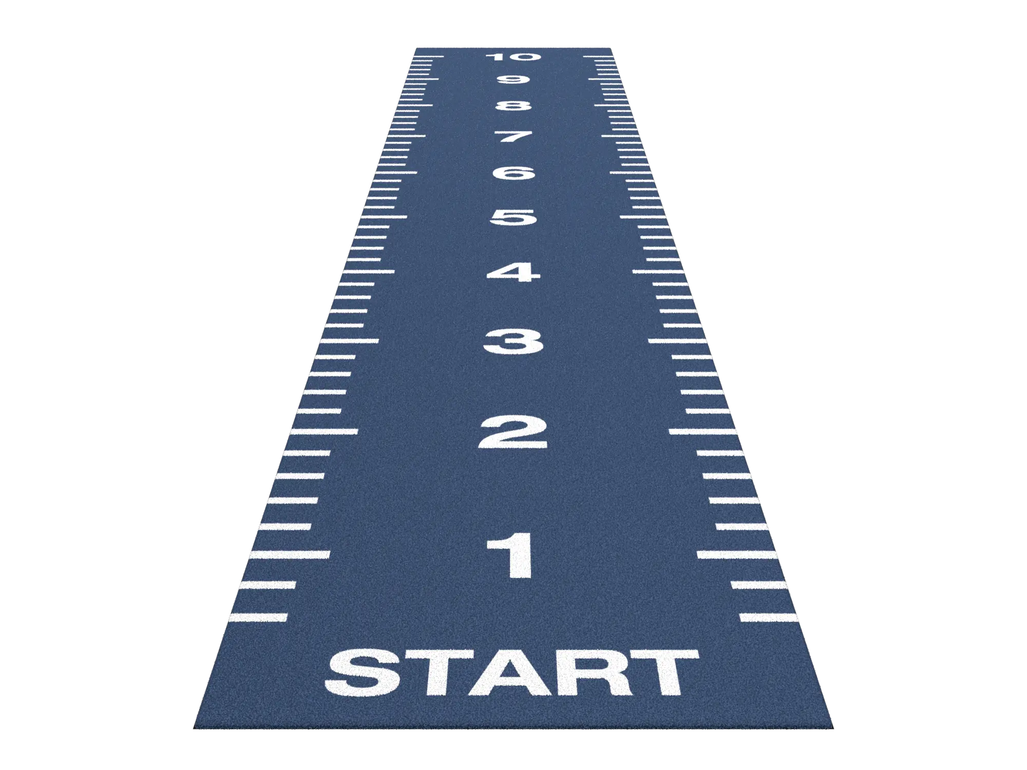 Essential track 10 x 2M - Blauw