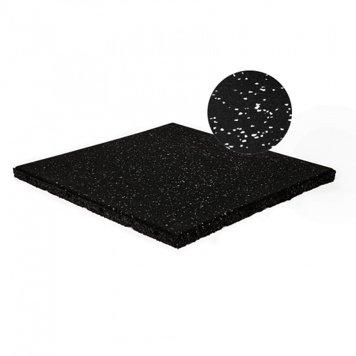 Sportvloer tegels met 5% grijze kleurspikkel - 100 x 100cm