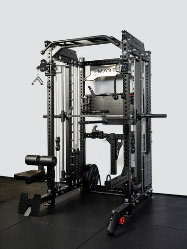 Martech M8 3-in-1 Power Rack – Smith machine met 1:1 pulley en attachments