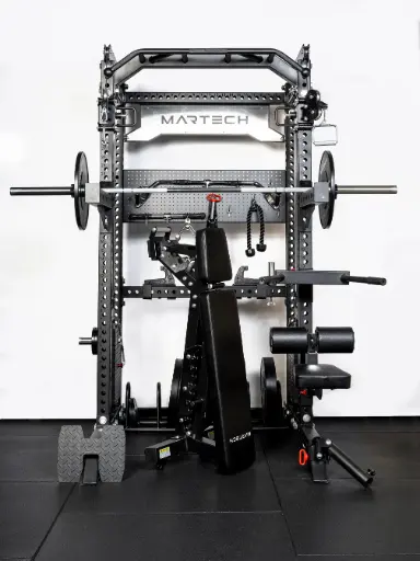 Martech M8 Prime Bundle - 107,5KG plates - Bench & Barbell