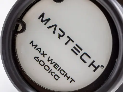 Barre Martech PRO 220 cm en hard chrome – 600 kg