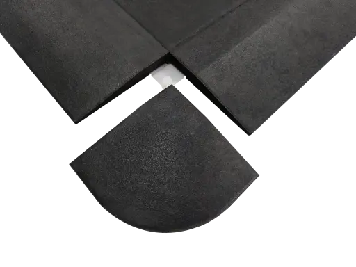 Sportvloer - Hoekprofiel - 2CM Dik - Zwart