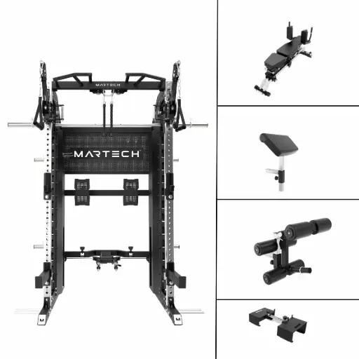Martech M14 Titan rack - Volledige set + Sliding Bench