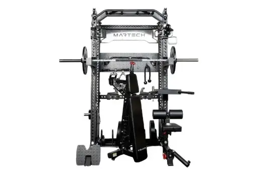 Martech M8 2IN1 Bundle - Barbell set - Bench - Rack