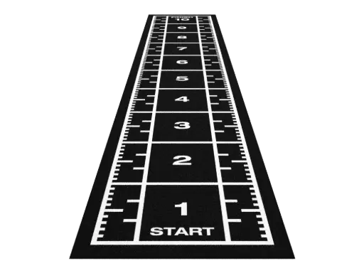 Premium track 10,4 x 2M - Zwart